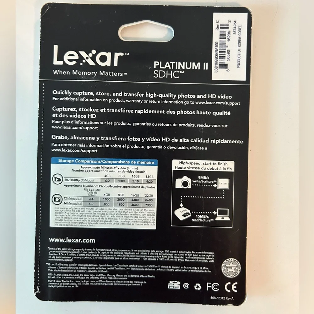 Lexar 16GB 200X Premium CF Card